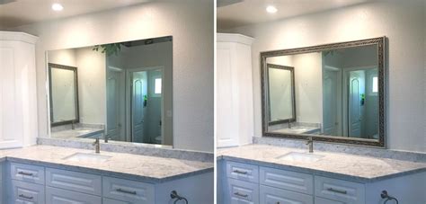 Mirrormate frames make it easy and affordable to outfit your existing bathroom mirror with a custom mirror frame kit. Mirror Frame Kits - Official Site for Mirror Frames ...
