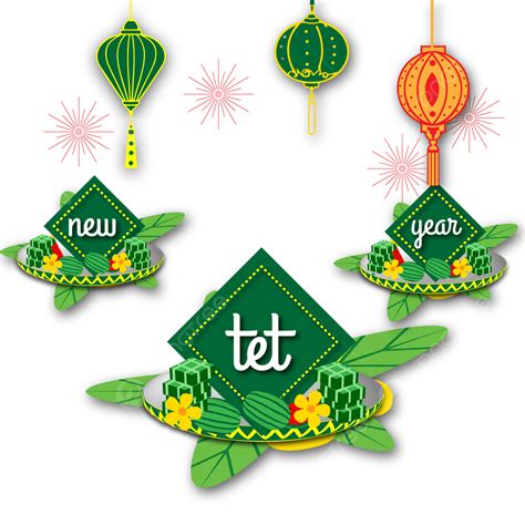 Tet New Year Vector Hd Png Images Vietnamese New Year Tet Vector