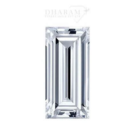 White Straight Baguette Diamond Size 0 001cts 0 30cts ID
