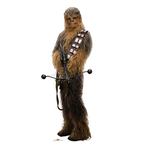 Chewbacca™ Holding Bow Star Wars Viii The Last Jedi Cardboard Cutout