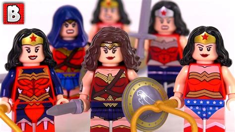 Every Lego Wonder Woman Minifigure Ever Made Collection Review