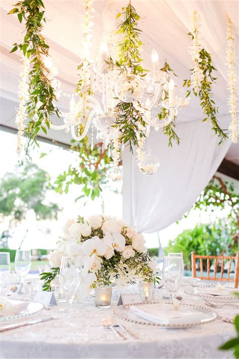 Get quality wedding at tesco. White. Chandelier Florals. Wedding Centerpiece. Compote ...