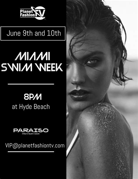 Miami Swim Week June 9th And 10th Hyde Beach Miami Beach June 9 To