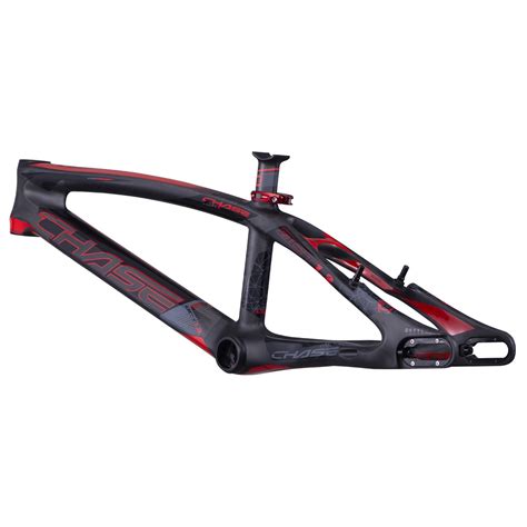 Chase Act 12 Carbon Bmx Race Frame Blackred Jandr Bicycles — Jandr