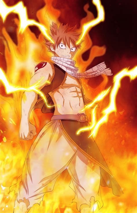 Natsu Fire Thunder Dragon Mode By Gevdano On Deviantart