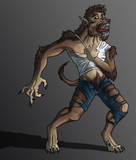 Werewolf Transformation By Narubi2 On Deviantart