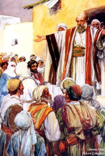 Acts 2 Bible Pictures Peter Preaching At Pentecost