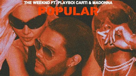 The Weeknd Playboi Carti Madonna ~ Popular Slowed Reverb Youtube