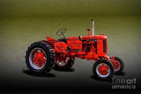 Beautiful Red Case Farm Tractor Photograph By Nick Gray Pixels