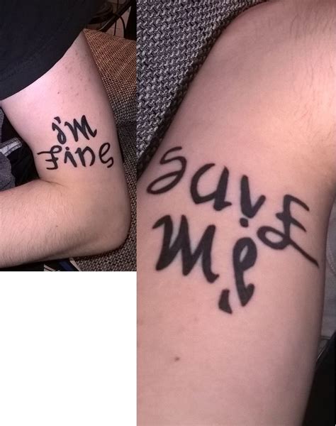 Más De 25 Ideas Increíbles Sobre Im Fine Save Me Tattoo En