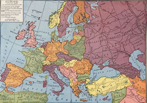 Europe 1914 Political Map Secretmuseum