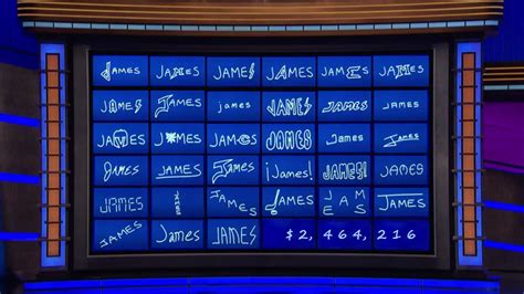 To layout a board game. Jeopardy jame board : Jeopardy