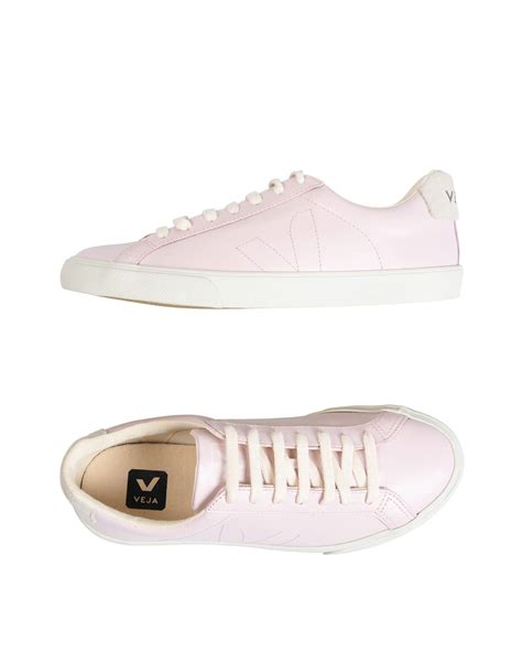 Lyst Veja Low Tops And Sneakers In Pink