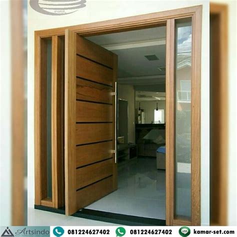 Engsel ini bisa digunakan untuk pintu panel (pintu yang terbuat dari kayu) makanya engsel ini suka disebut engsel panel. Pintu Utama Minimalis Kayu jati Engsel Tanam, Pintu Jati ...