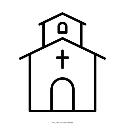 Colorear Iglesia Leyendo La Biblia Dibujos Cristianos Para Colorear