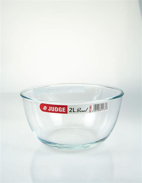 Judge Glass Bowl 2l Essential Wholesale