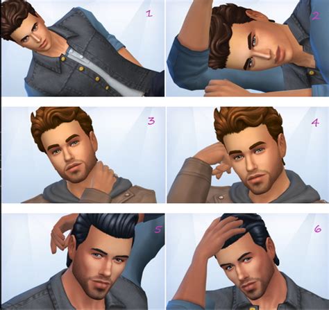 Elisa Model Guy Poses • Sims 4 Downloads