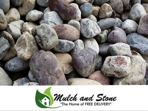 Decorative River Rock Stones 3 5 Inch Mulch And Stone