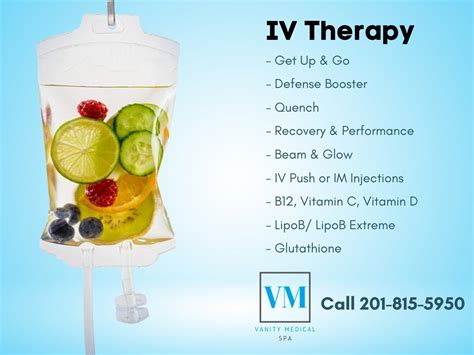 Iv Therapy And Vitamin Drip In Teaneck Nj Vanity Medical Spa