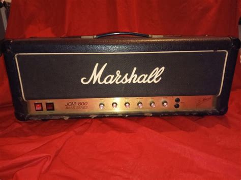 Marshall Jcm 800 Bass Series Model 1992 100 Watt Head 1981