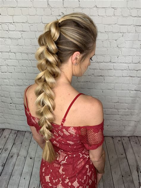 Blonde Ponytail Braids For Long Hair Long Hair Styles Hair Lengths My