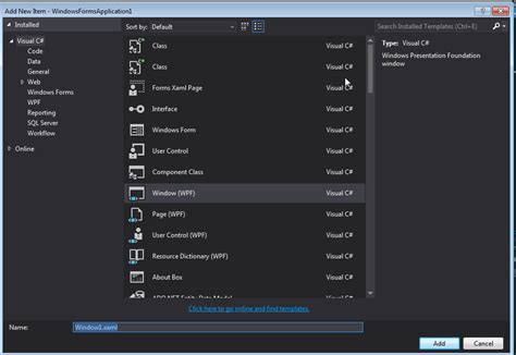 Switch Existing Visual Studio Project Type From Winforms To Wpf