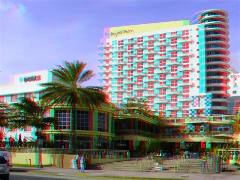 South Miami Beach In 3d Art Deco Echo South Beach Miami 3d Art