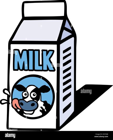 Milk Carton Vector Illustration Stock Vector Image And Art Alamy