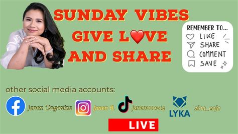 Sunday Vibes Give Love And Share🥰 Youtube