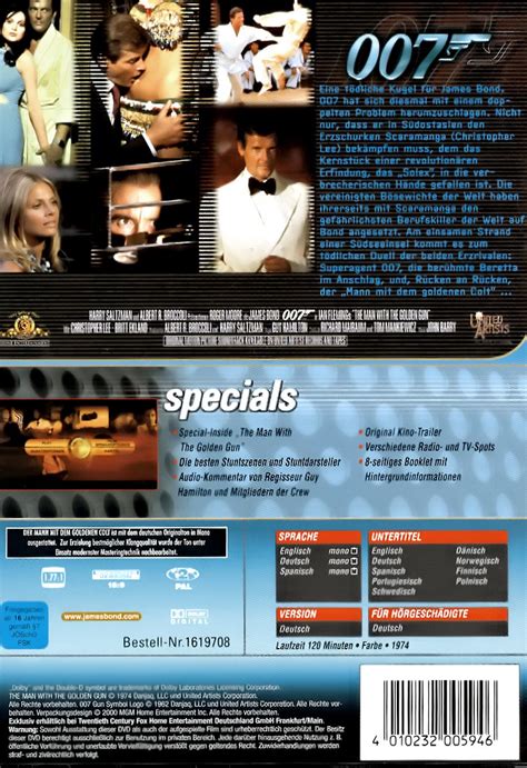 James Bond 007 Der Mann Mit Dem Goldenen Colt Dvd Oder Blu Ray