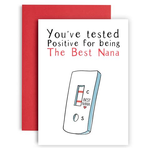 buy huxters nana funny card premium quality a5 greeting cards for loved ones mothers day