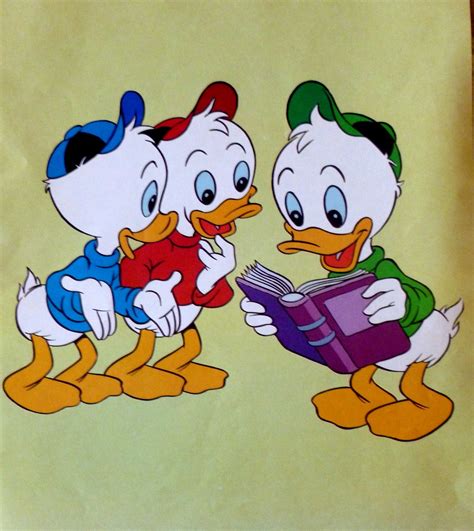 Vintage Poster 1980s Disneys Donald Ducks