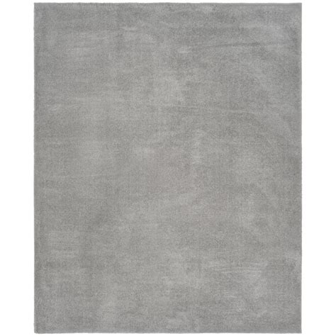 What's the best way to buy an area rug? Safavieh Velvet Shag Light Gray 7 ft. x 9 ft. Area Rug ...