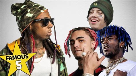 Famous 5 Lil Rappers From Lil Wayne To Lil Pump Lil Uzi Vert