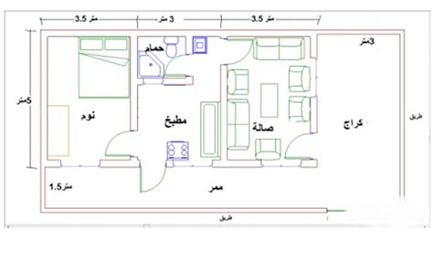 16067 عاذا اردت بناء منزل يجب عليك ان تستعين باحد مهندسين مختصين لكي فمجال عمارة تصمم بيت بطريقة صحيحة وتستغل اكبر قدر من مساحة. مخطط منزل مساحته 50 متر مربع5*10