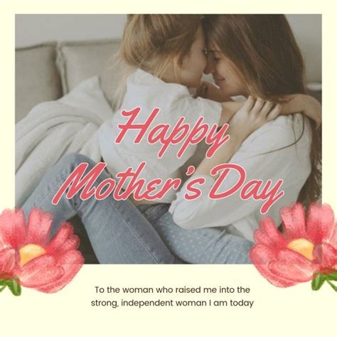 Customizable White Happy Mothers Day Instagram Post Templates Fotor