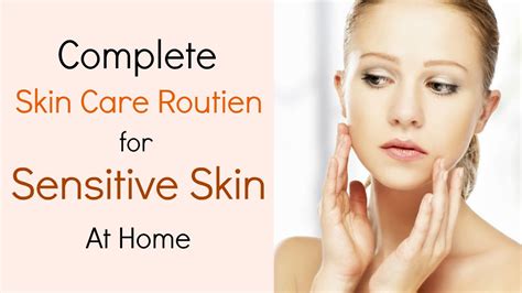 Get Rid Of Rashes And Skin Allergies Skin Care Routine For Sensitive