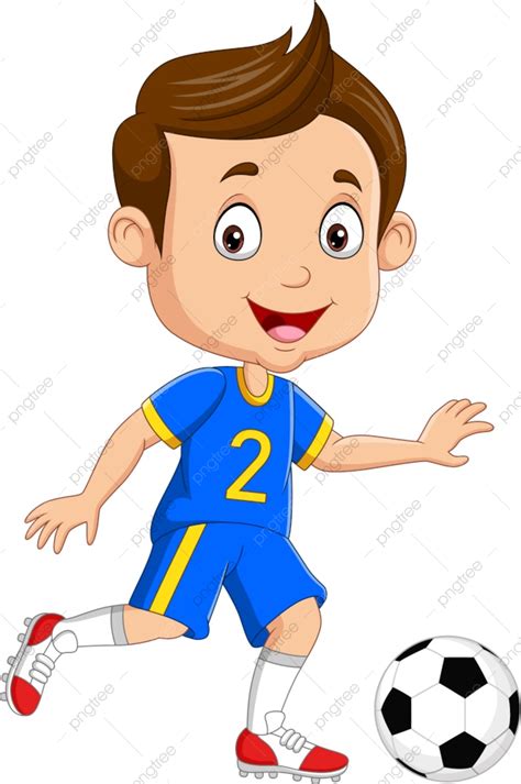卡通踢足球的小男孩 學堂 孩子氣的 貼合向量圖案素材免費下載，png，eps和ai素材下載 Pngtree