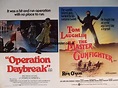 Operation Daybreak / Master Gunfighter, Original Vintage Film Poster ...