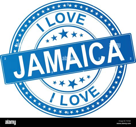 i love jamaica grunge rubber stamp vector illustration isolated stock vector image and art alamy
