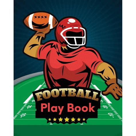 Football Play Book Football Season Journal Athlete Notebook