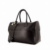 Black Duffle Handbag