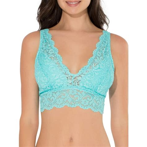 Smart And Sexy Womens Signature Lace Deep V Bralette Style Sa874