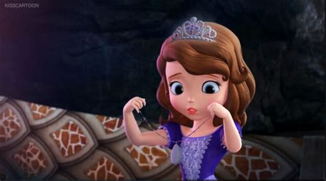 Image Sofia Looks At Her Pink Amulet Elena Of Avalor Wiki