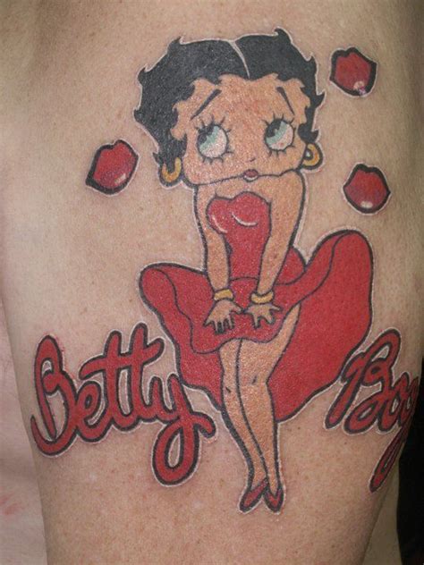 betty boop tattoo by travis at tattoos forever for an appointment betty boop tattoos