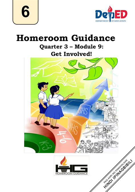 Homeroom Guidance Quarter 3 Grade 6 Module 9 Get Involved