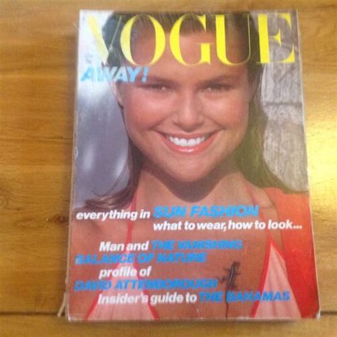 UK Vogue Magazin May Christie Brinkley Cover EBay