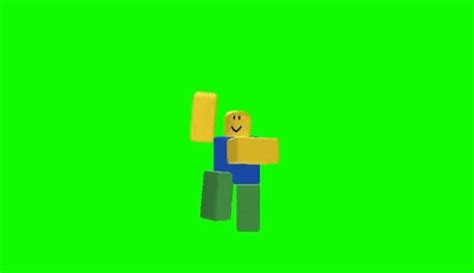Roblox Green Screen Dancing Noob 1 Find Make And Share Gfycat S