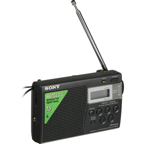 Sony Amfm Digital Pocket Radio Icfm260 Bandh Photo Video