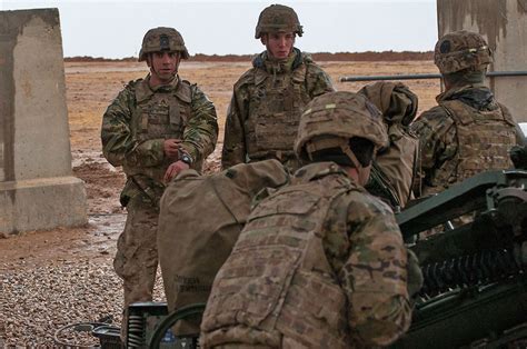 101st Airbornes 2nd Brigade Combat Team Artillerymen Support Mosul